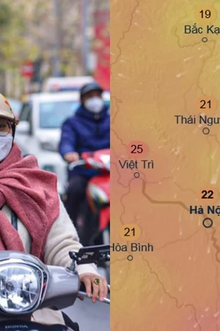 Hà Nội dự báo rét nhất đợt này vào ngày 5/12 khi không khí lạnh tăng cường về