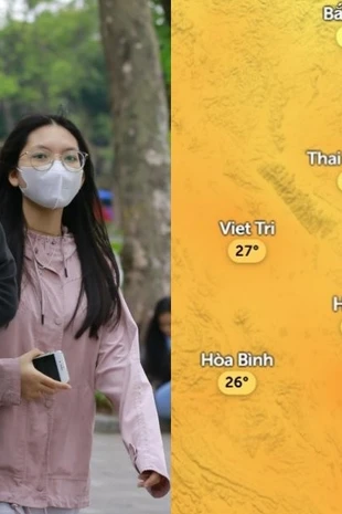 Không khí lạnh ảnh hưởng tới miền Bắc, Hà Nội giảm bao nhiêu độ?