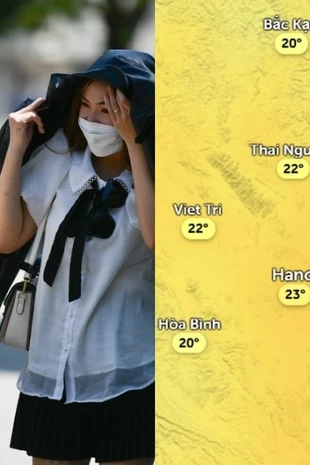 Dự báo Thủ đô Hà Nội sắp có ngày nhiệt độ lên mức 32 độ C