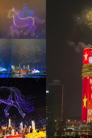 Điểm danh những màn pháo hoa "đỉnh nóc" chào năm mới 2026 khắp châu Á