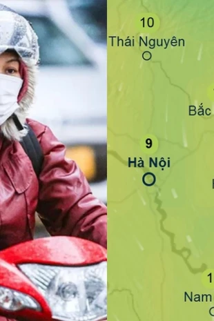 Đợt không khí lạnh tăng cường ngày 6/1 có thể khiến Hà Nội rét 11 độ C
