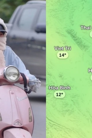 Ngày mai 22/1, nhiệt độ ở thủ đô Hà Nội có thời điểm chỉ 12-13 độ C