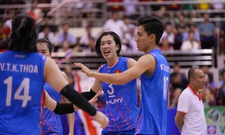 Đội tuyển bóng chuyền nữ Việt Nam. 