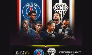 PSG vs Angers.