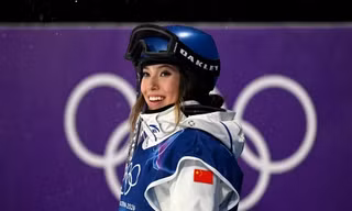 Eileen Gu. 