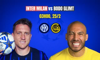 Inter Milan vs Bodo/Glimt.