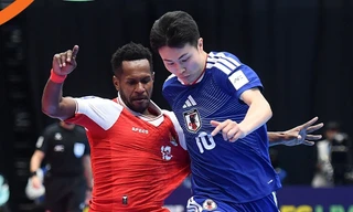 Chiến thắng lịch sử của futsal Indonesia trước Nhật Bản.