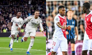 Real Madrid vs Monaco.