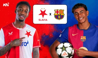 Slavia Praha vs Barcelona.