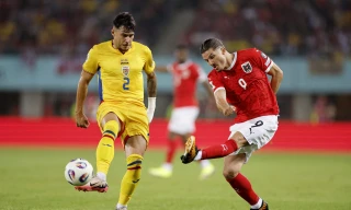 Romania vs Áo.