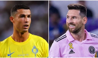 Ronaldo và Messi.