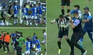 Trận đấu bạo lực nhất trong lịch sử bóng đá Brazil.