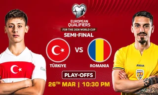 Thổ Nhĩ Kỳ vs Romania.
