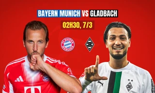 Bayern Munich vs Gladbach.