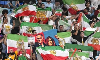 Cổ động viên Iran.