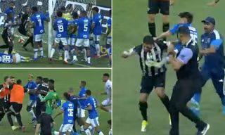 Trận đấu bạo lực nhất trong lịch sử bóng đá Brazil.