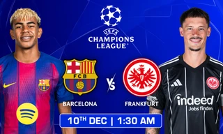 Barcelona vs Frankfurt.
