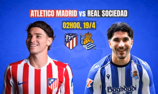 Atletico Madrid vs Real Sociedad.