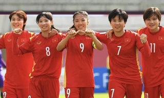 Đội tuyển nữ Việt Nam.