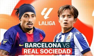 Barcelona vs Real Sociedad.