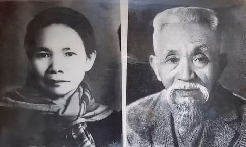 Tổng Bí thư Nguyễn Văn Linh và hai ông bà Nguyễn Thị Kỳ - Tôn Gia Chung. (Ảnh tư liệu gia đình Cảnh Hoàng)