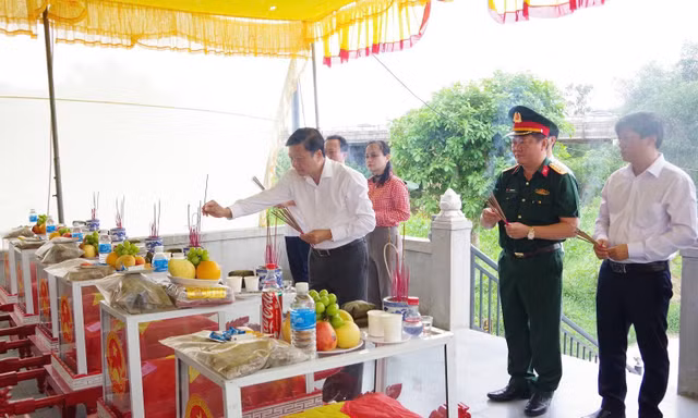 13 hài cốt liệt sĩ được tìm thấy sau khi mở rộng tìm kiếm tại Câu Nhi 