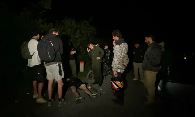 Cứu du khách Bỉ gặp nạn trong đêm 