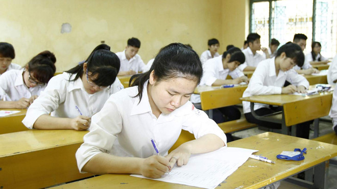 Thí sinh thi tốt nghiệp THPT năm 2013. Ảnh: Ngọc châu