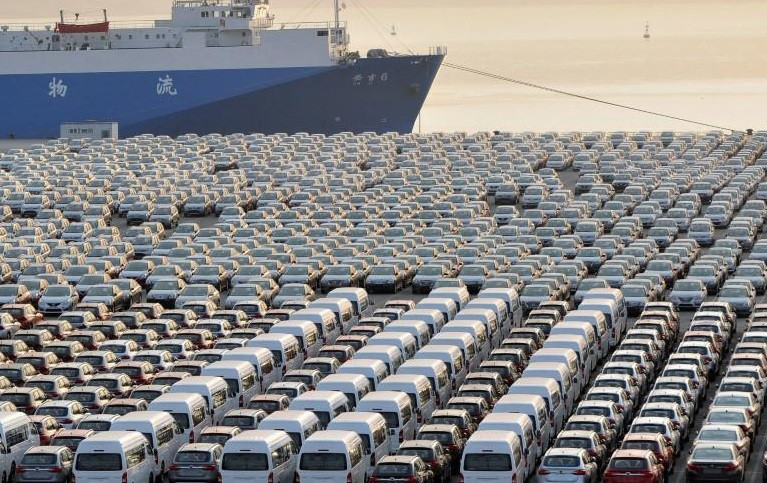 Các mẫu xe nhập khẩu sang thị trường Trung Quốc từ Mỹ đang phải chịu thuế 40%.