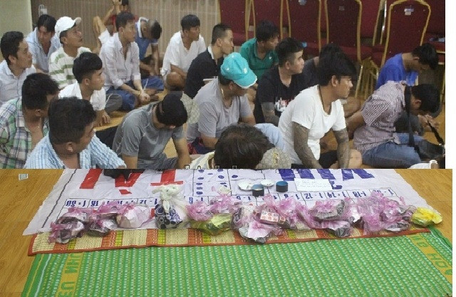 Triệt phá đường dây đánh bạc quy mô lớn