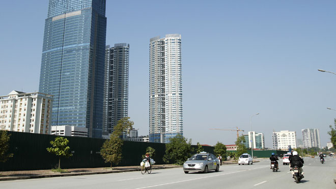 Tòa nhà Keangnam của Công ty Keangnam Vina - Cty bị phanh phui hành vi chuyển giá. ảnh: ngọc châu