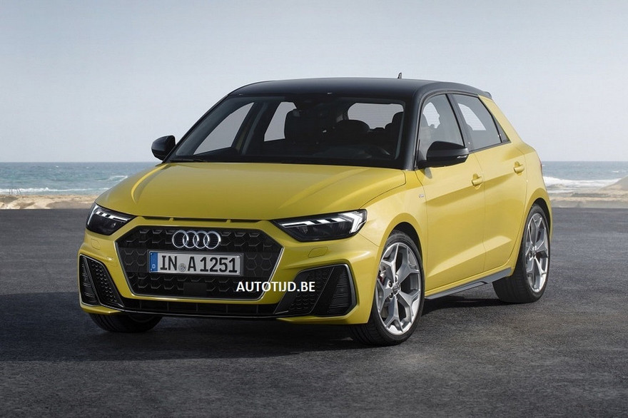 Những hình ảnh đầu tiên về Audi A1 2019