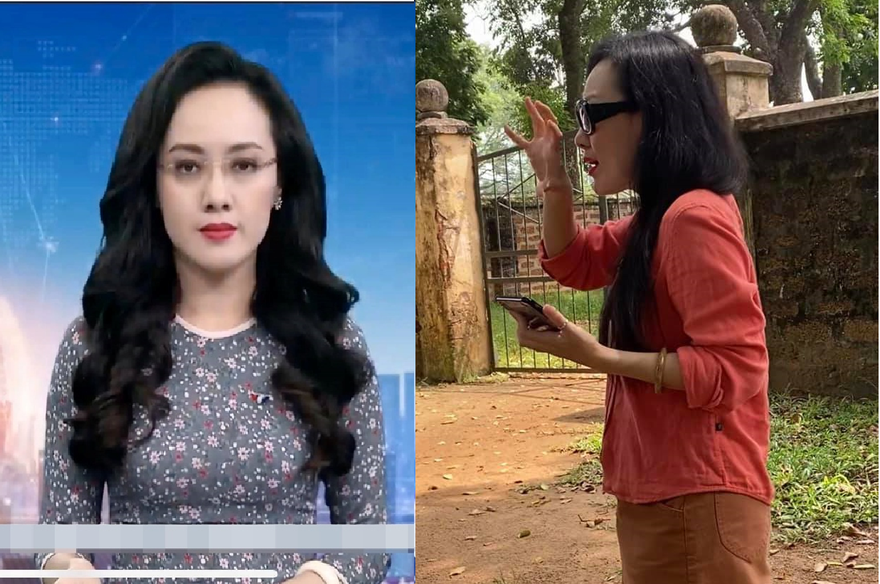 Phì cười với khoảnh khắc dí dỏm của BTV Hoài Anh