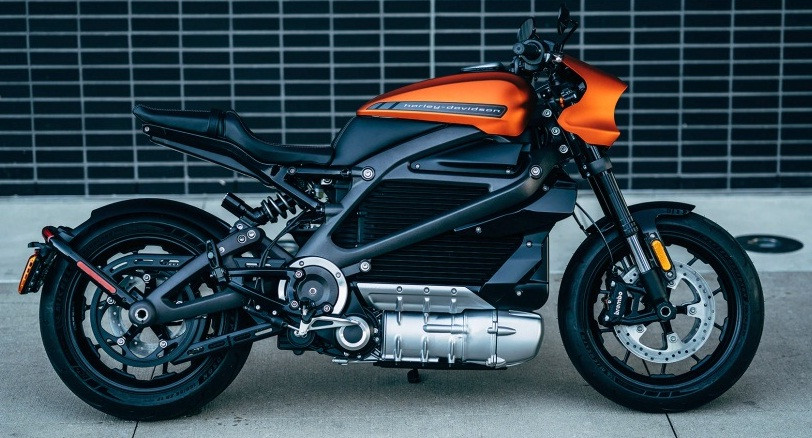 Harley-Davidson giới thiệu mô tô điện Livewire tại EICMA 2018.