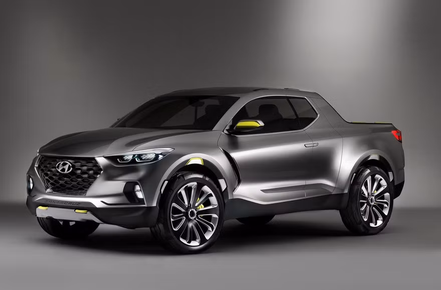 Bán tải của Hyundai sẽ dựa trên concept Santa Cruz.
