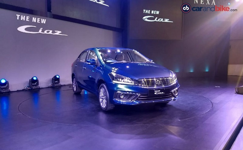 Suzuki Ciaz 2018 chính thức ra mắt tại Ấn Độ.