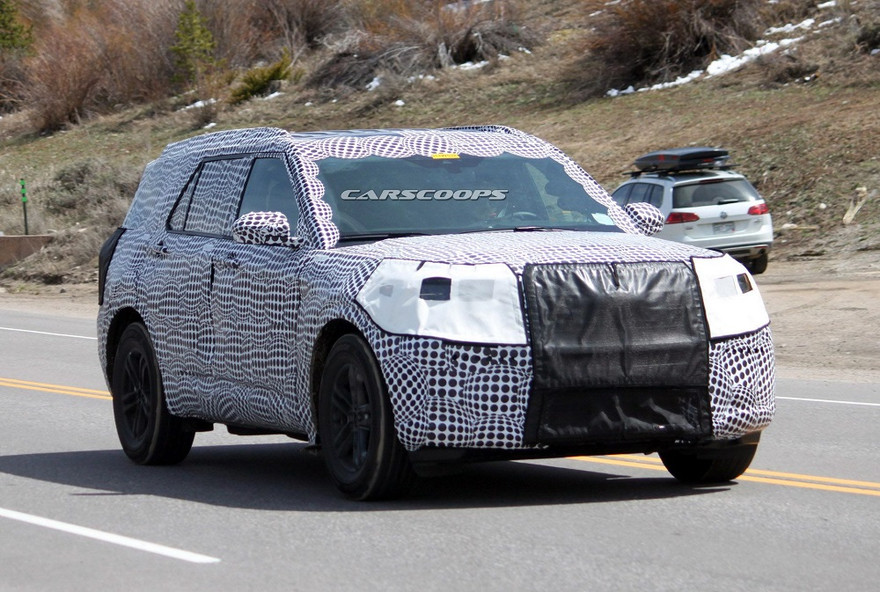 Ford Explorer 2020 lộ những hình ảnh đầu tiên đầy khỏe khoắn