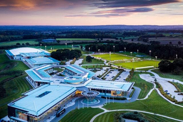 Nơi đóng quân của đội tuyển Anh.