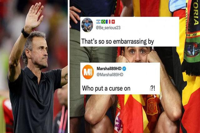 Các CĐV chỉ trích ĐT Tây Ban Nha vì màn đá luân lưu siêu tệ.