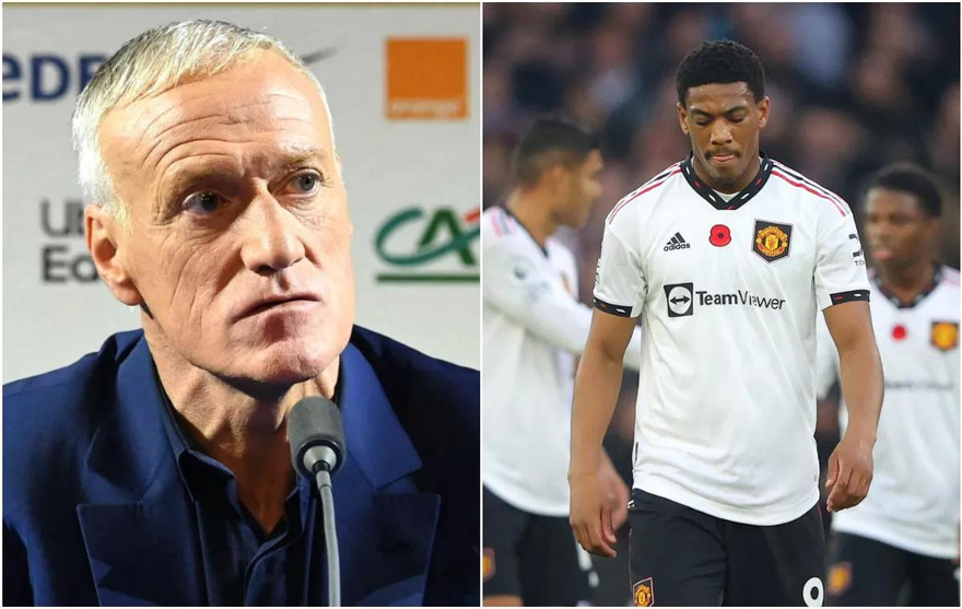 HLV Deschamps lý giải 'ngó lơ' Martial
