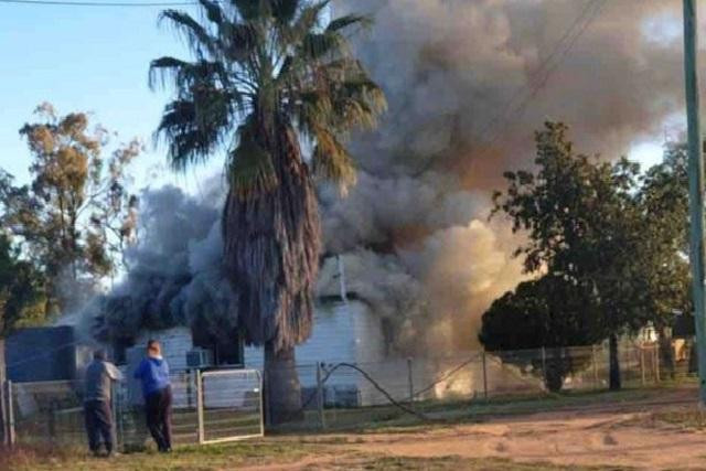 Nguyên nhân ngôi nhà bị cháy được cho là vì bị chuột gặm nát dây điện.