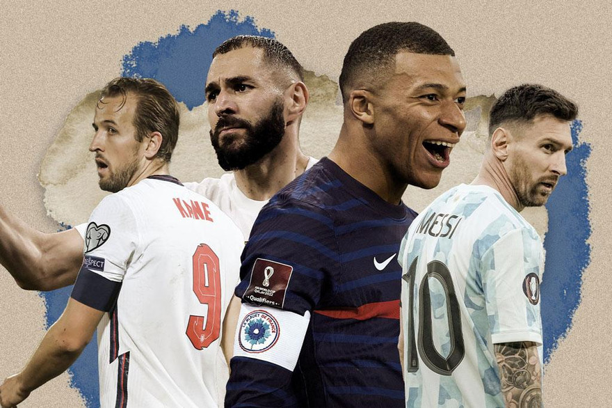 Top 10 ứng viên cho danh hiệu Chiếc giày vàng World Cup 2022