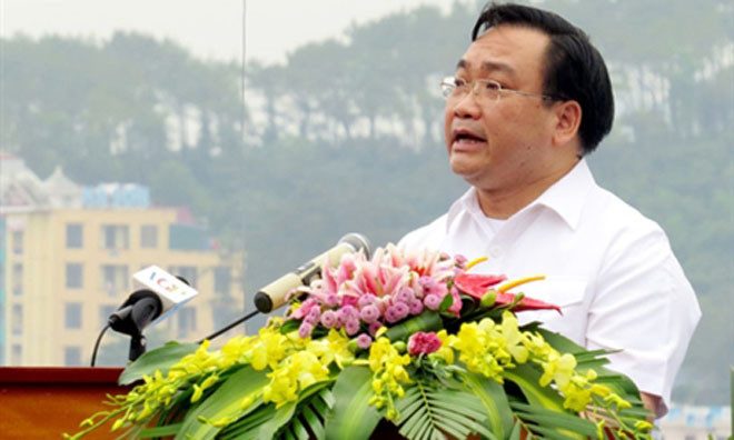 Phó Thủ tướng Hoàng Trung Hải.