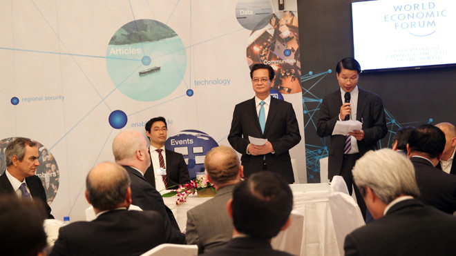 Thủ tướng Nguyễn Tấn Dũng phát biểu tại Hội nghị. Ảnh: Đức Tám.