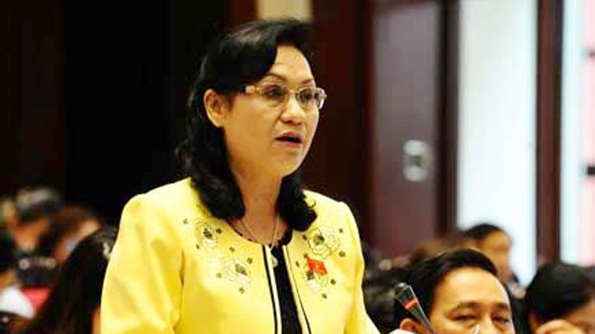 ĐB Nguyễn Thị Khá. Ảnh: Nguyễn Tuấn