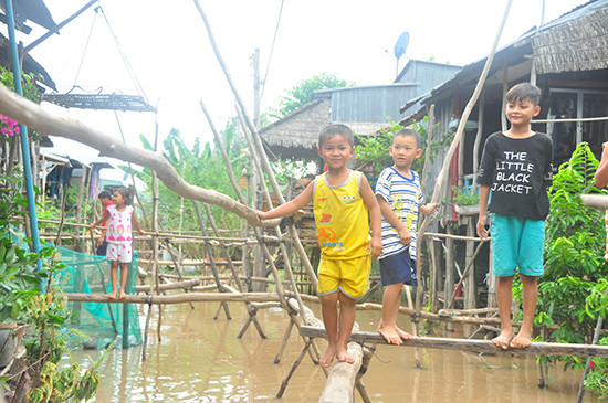 Nguy cơ xảy ra ngập lụt ở đầu nguồn lũ
