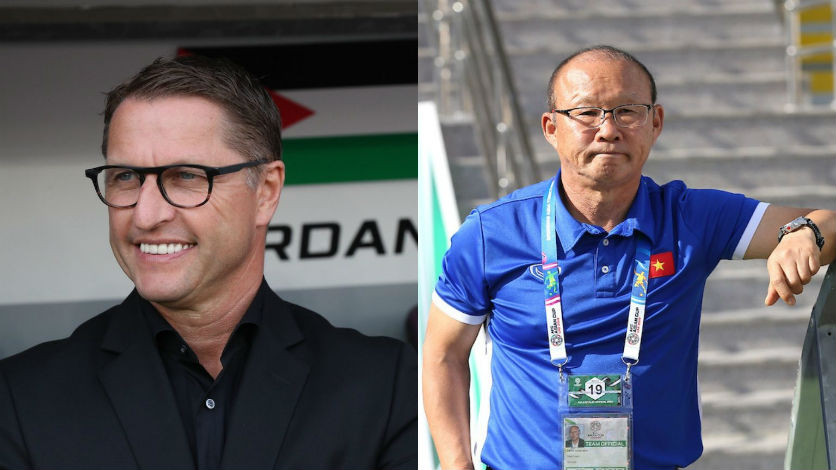 HLV Jordan, Vital Borkelmans và HLV Park Hang Seo