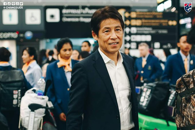 HLV Akira Nishino được Thái Lan tin tưởng.