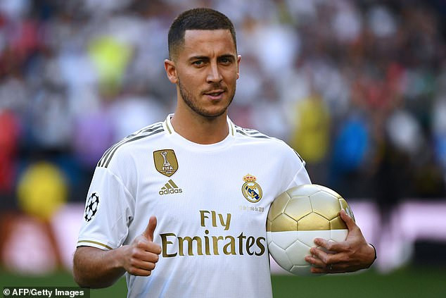 Eden Hazard thỏa giấc mơ khoác áo Real Madrid.