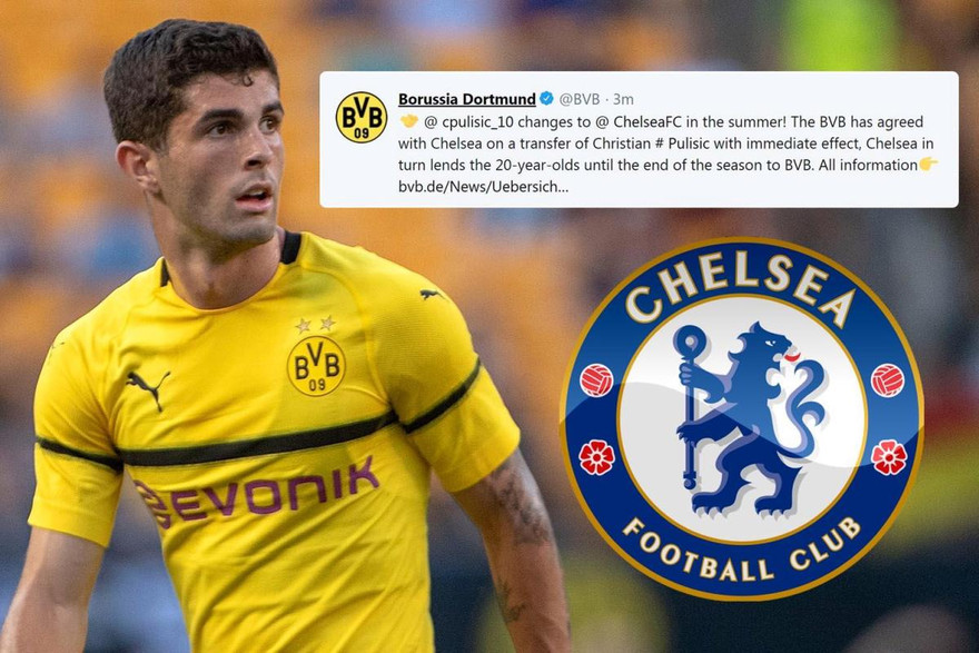 Chelsea đã có Christian Pulisic